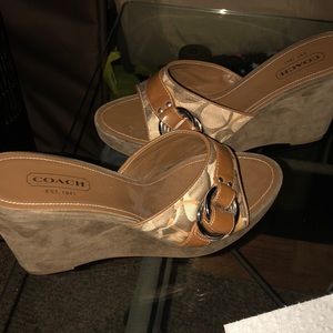 Coach wedges : Meredith